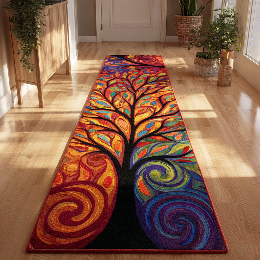 Flame Of Life Runner Carpet Runner Rug - Cute Pet Design | Animal Printed Runner Rug