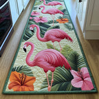 Flamingo Charm Runner Rug - Nature Design | Serene Runner Rug