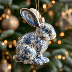 Floral Hops Christmas Ornament