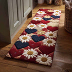 Floral Comfort Runner Carpet Runner Rug - Cute Pet Design | Animal Printed Runner Rug