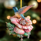 Whimsical Whiskers Christmas Ornament