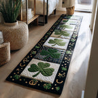 Folklore Flora Runner Carpet Runner Rug - Cute Pet Design | Animal Printed Runner Rug