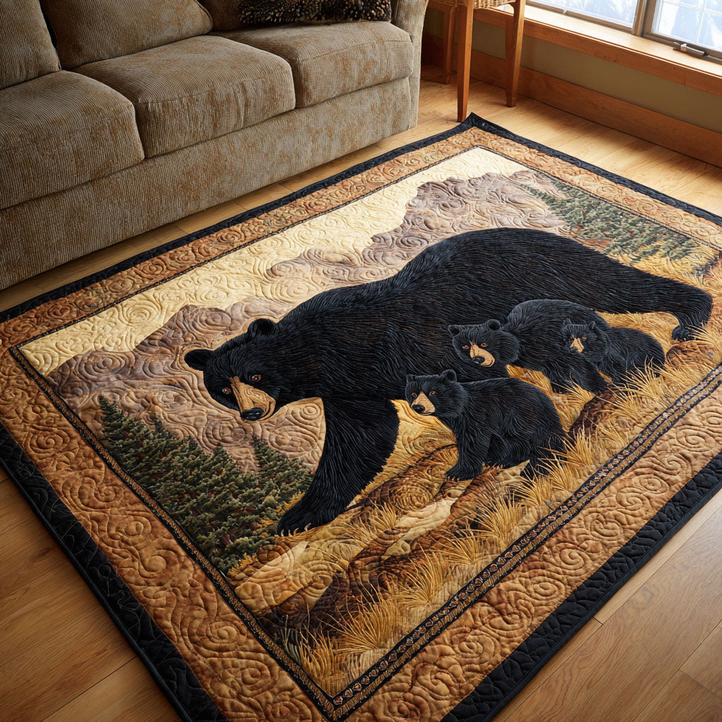 Forest Dream area rug in a living room