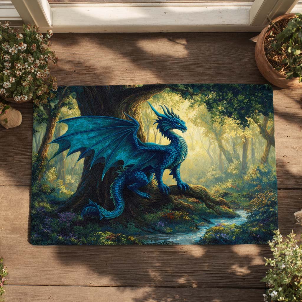 Forest Guardian Doormat - Nature Design | Printed Welcome Doormat