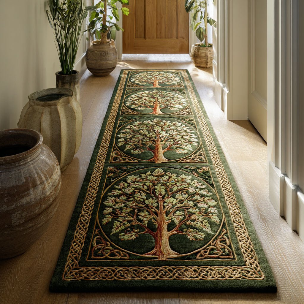 Forest Harmony Runner Carpet Runner Rug - Cute Pet Design | Animal Printed Runner Rug