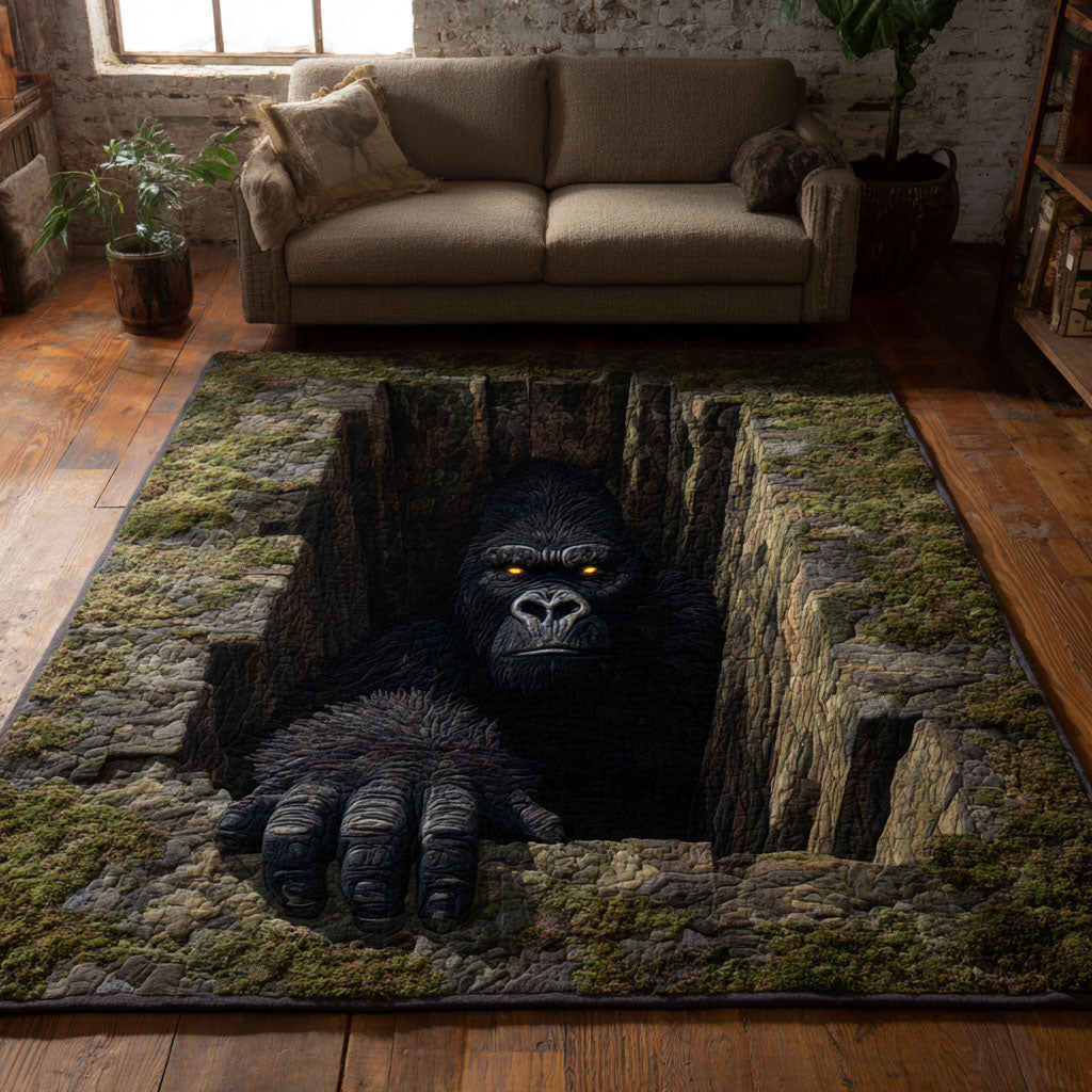 Forest Legend area rug in a living room
