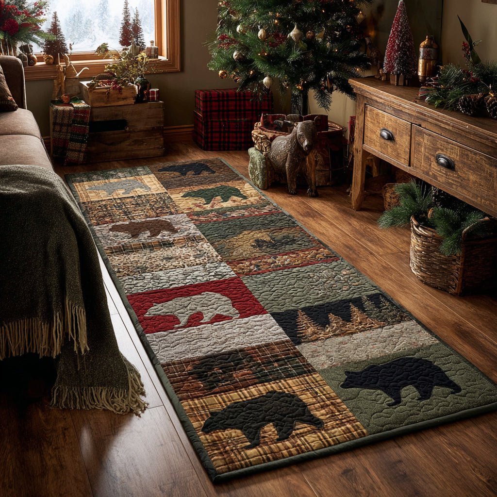 Forest Shadows Runner Carpet Runner Rug - Cute Pet Design | Animal Printed Runner Rug