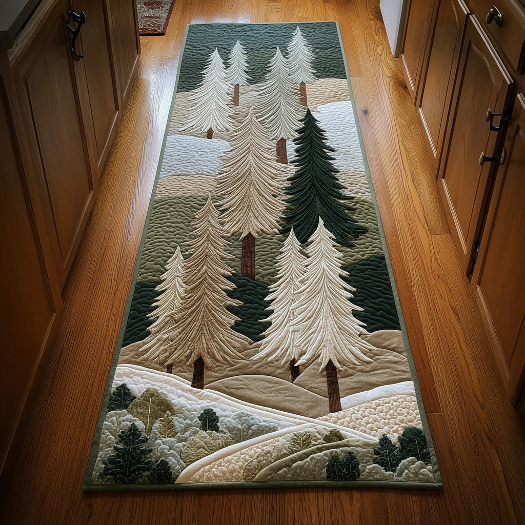 Forest Tree Runner Rug - Nature Design | Serene Runner Rug