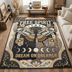 Free Spirit area rug in a living room