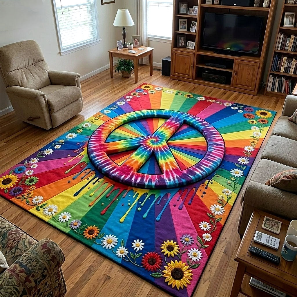 Free Spirit area rug in a living room