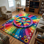 Free Spirit area rug in a living room