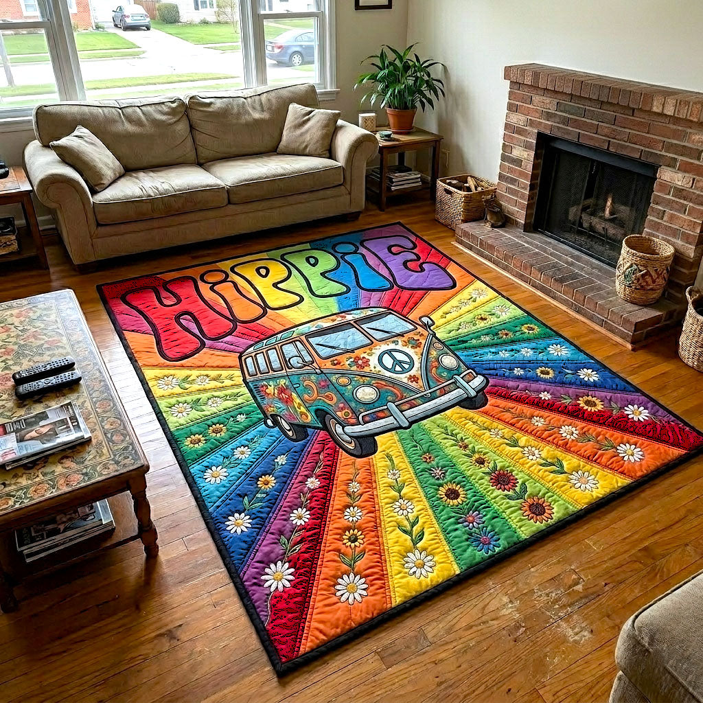 Free Spirit area rug in a living room