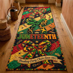 Freedom Bows Runner Rug - Nature Design | Serene Runner Rug