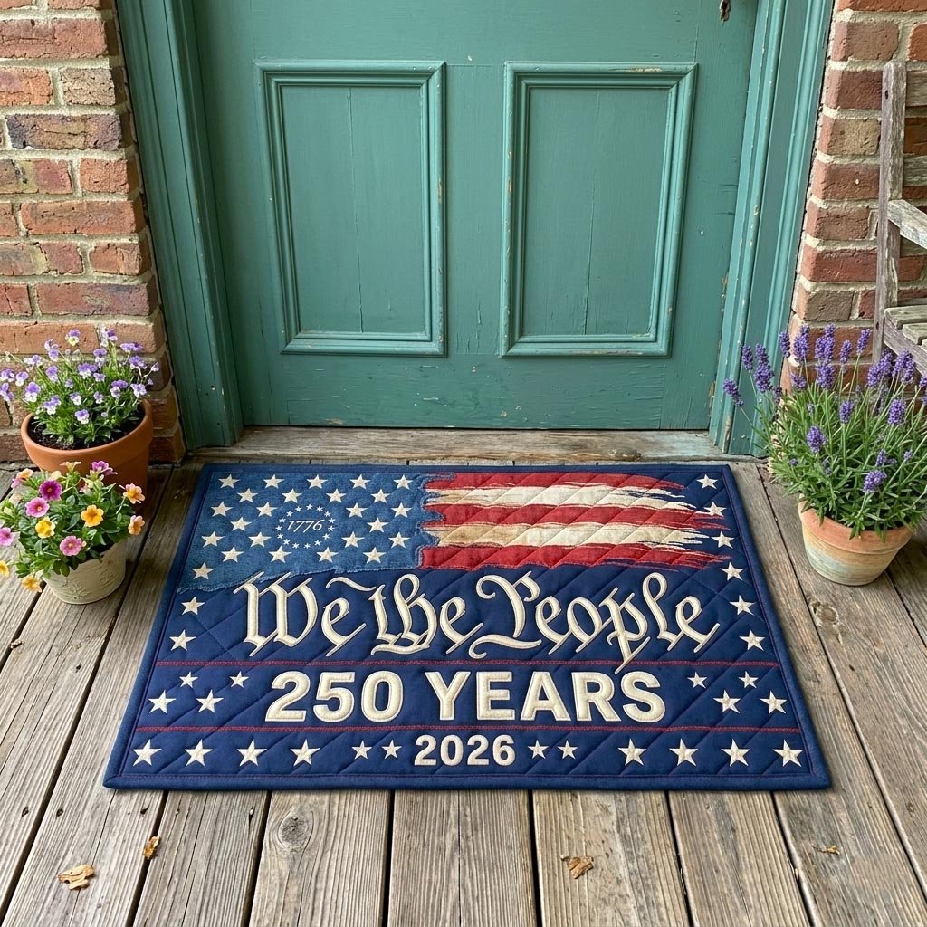 Freedom Patch Doormat - Nature Design | Printed Welcome Doormat