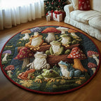 Frog Round Mat Rug - Nature Design | Serene Home Decor