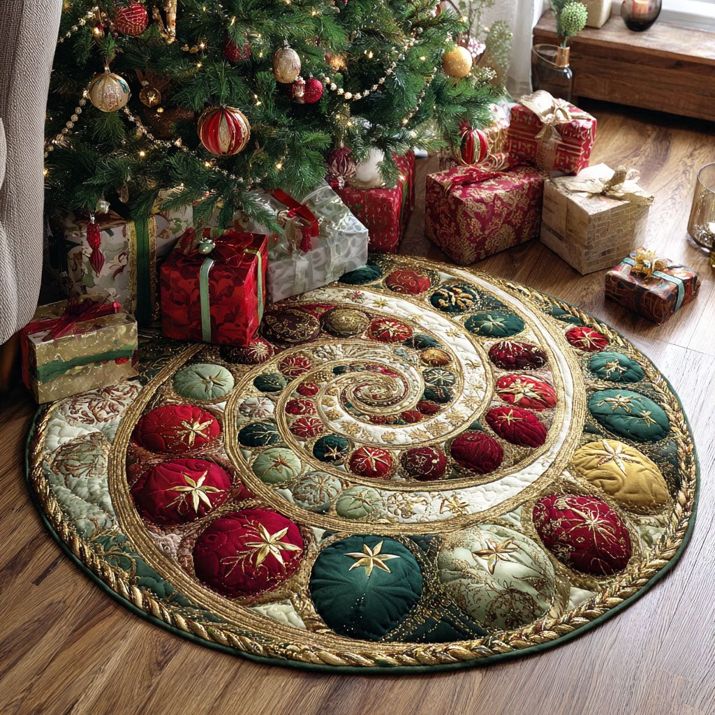 Frost Bell Round Mat Rug - Nature Design | Serene Home Decor
