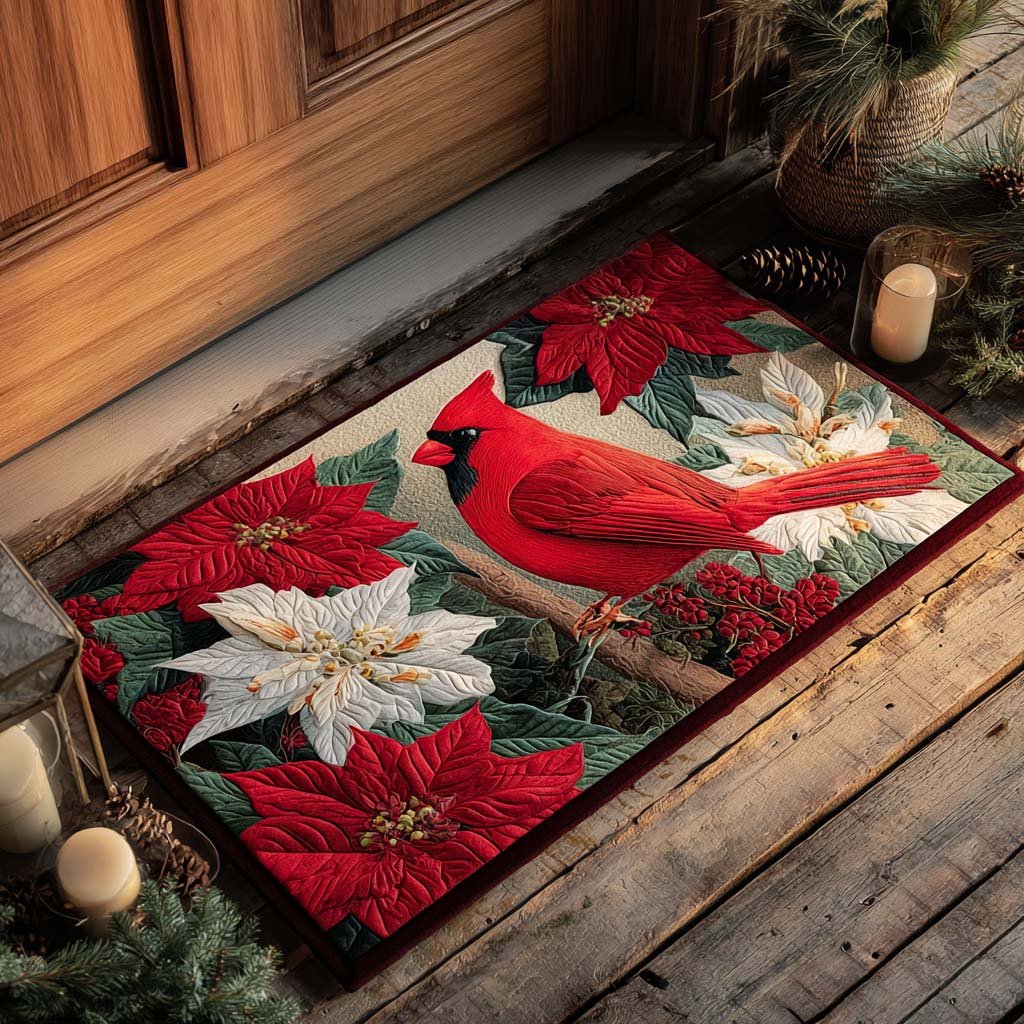 Frost Bloom Doormat - Nature Design | Printed Welcome Doormat