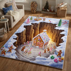 Frost Hollow Cottage area rug in a living room
