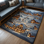 Frost Lane area rug in a living room