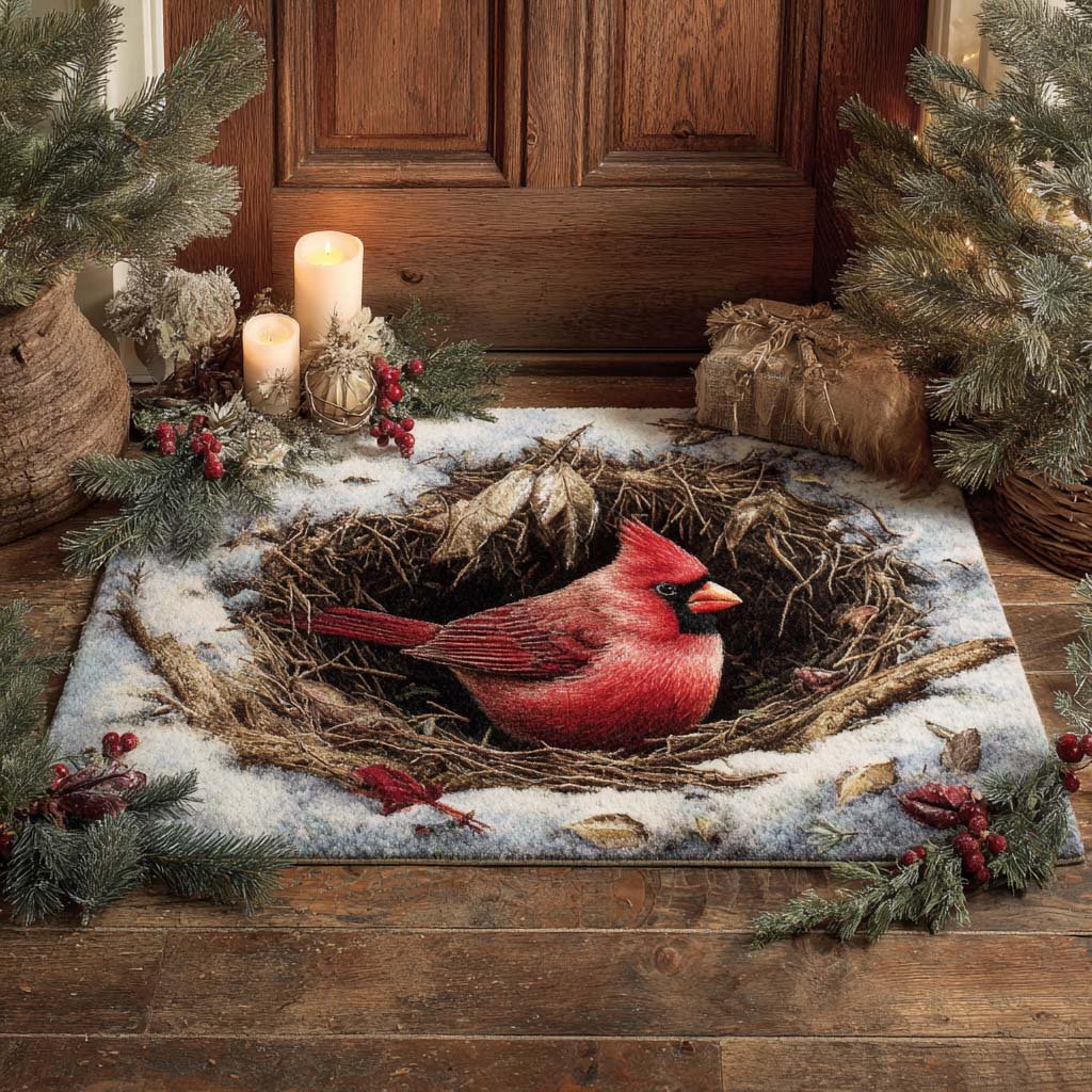 Frost Nest Doormat - Nature Design | Printed Welcome Doormat