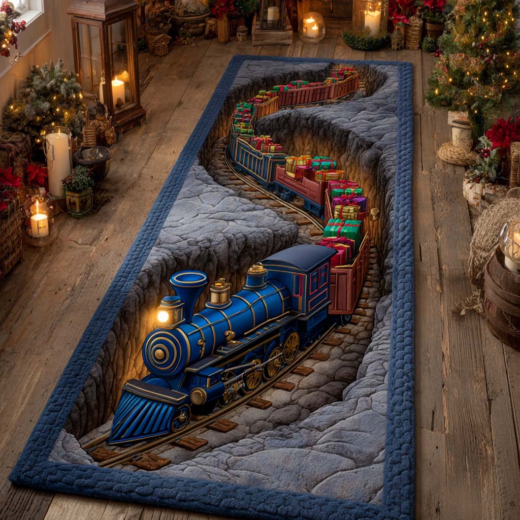Frostbound Engine Runner Carpet Runner Rug - Cute Pet Design | Animal Printed Runner Rug