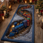 Frostbound Engine Runner Carpet Runner Rug - Cute Pet Design | Animal Printed Runner Rug