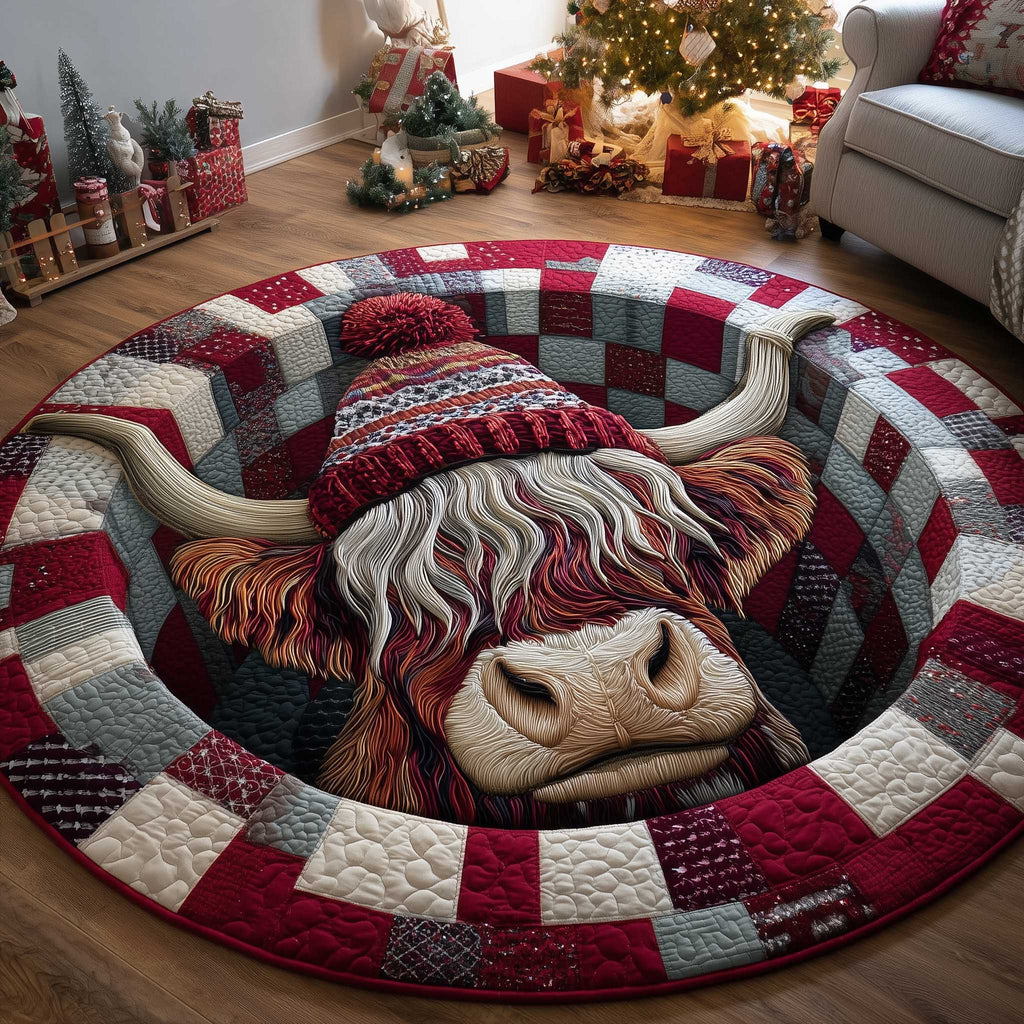 Frosted Homestead Round Mat Rug GFTOTP13779