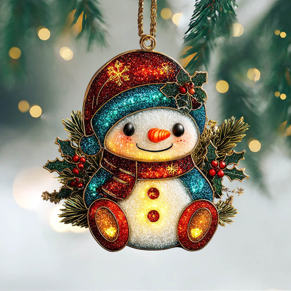 Frosty Friend Christmas Ornament