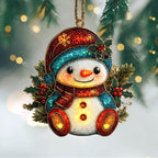 Frosty Friend Christmas Ornament