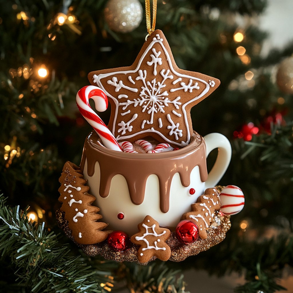 Frosty Frolic Christmas Ornament