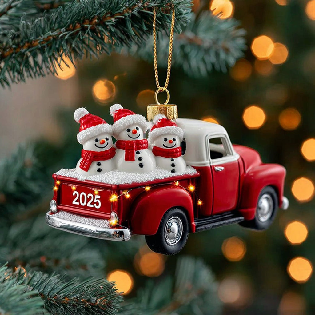 Frosty Joy Christmas Ornament