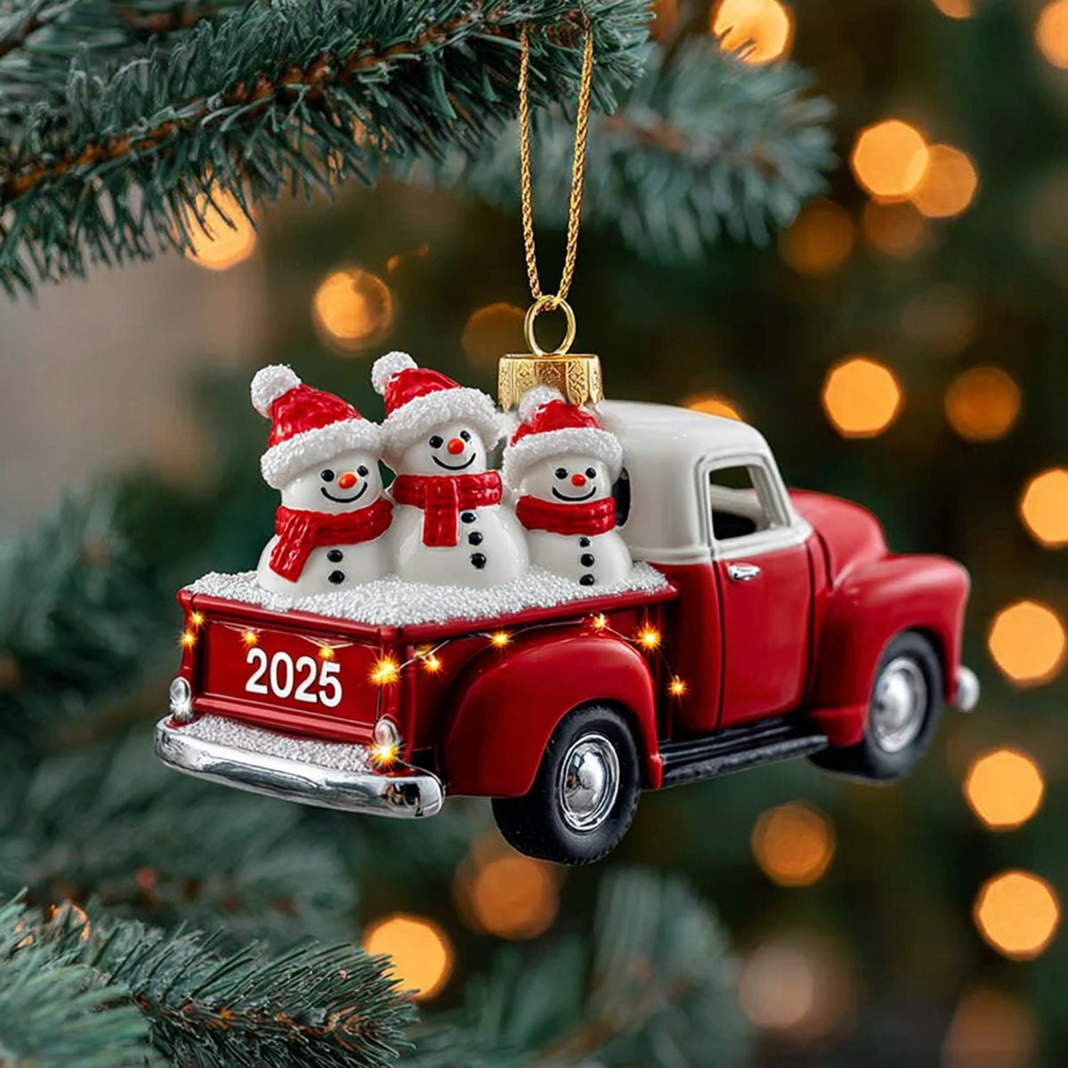 Frosty Joy Christmas Ornament