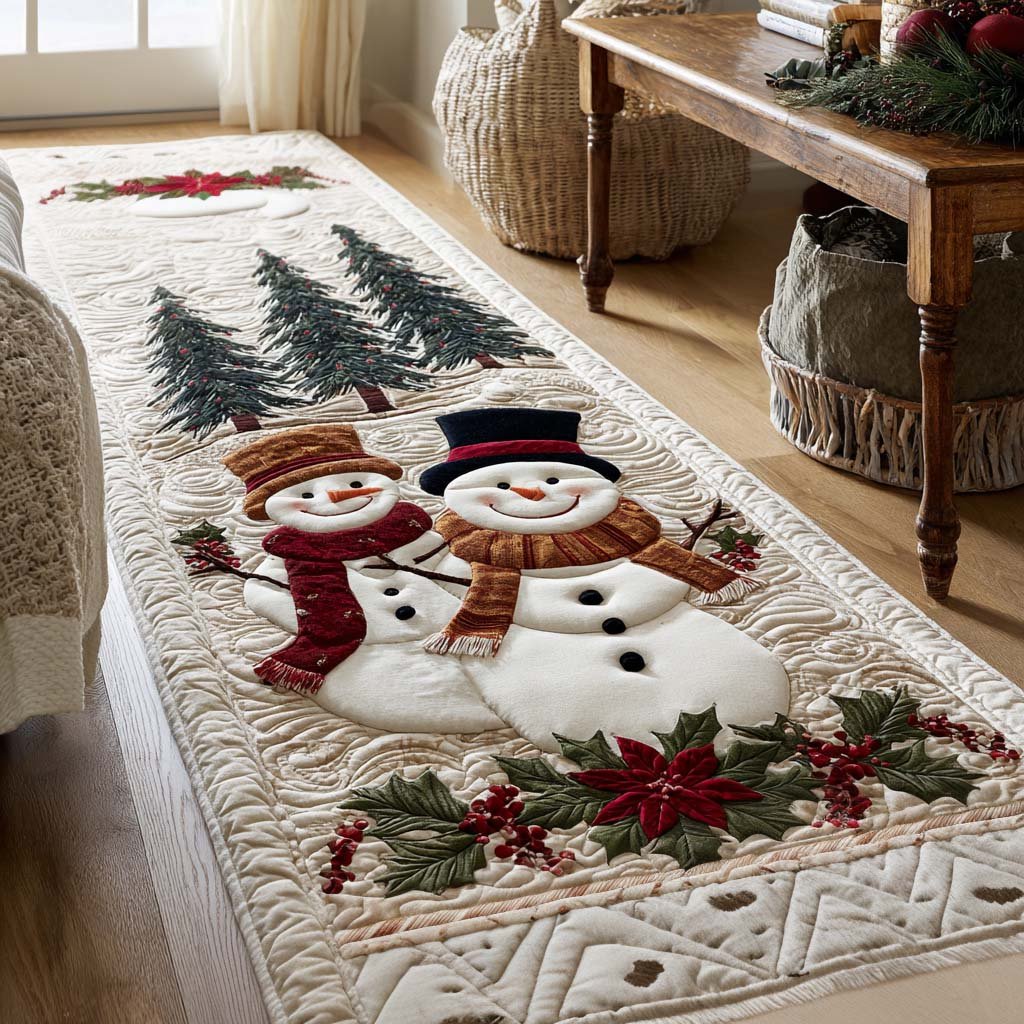 Frosty Morning Runner Carpet Runner Rug - Cute Pet Design | Animal Printed Runner Rug
