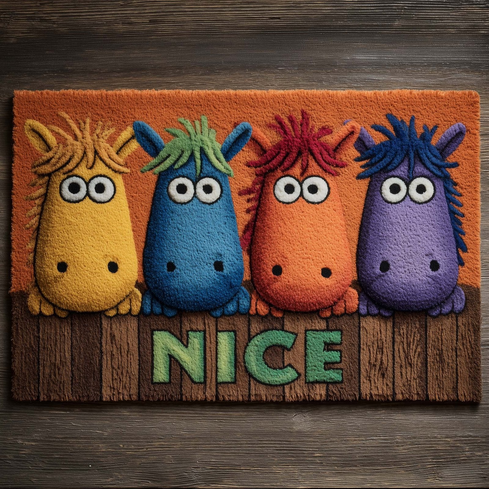 Funky Nice Doormat - Nature Design | Printed Welcome Doormat