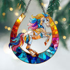 Galloping Joy Christmas Ornament