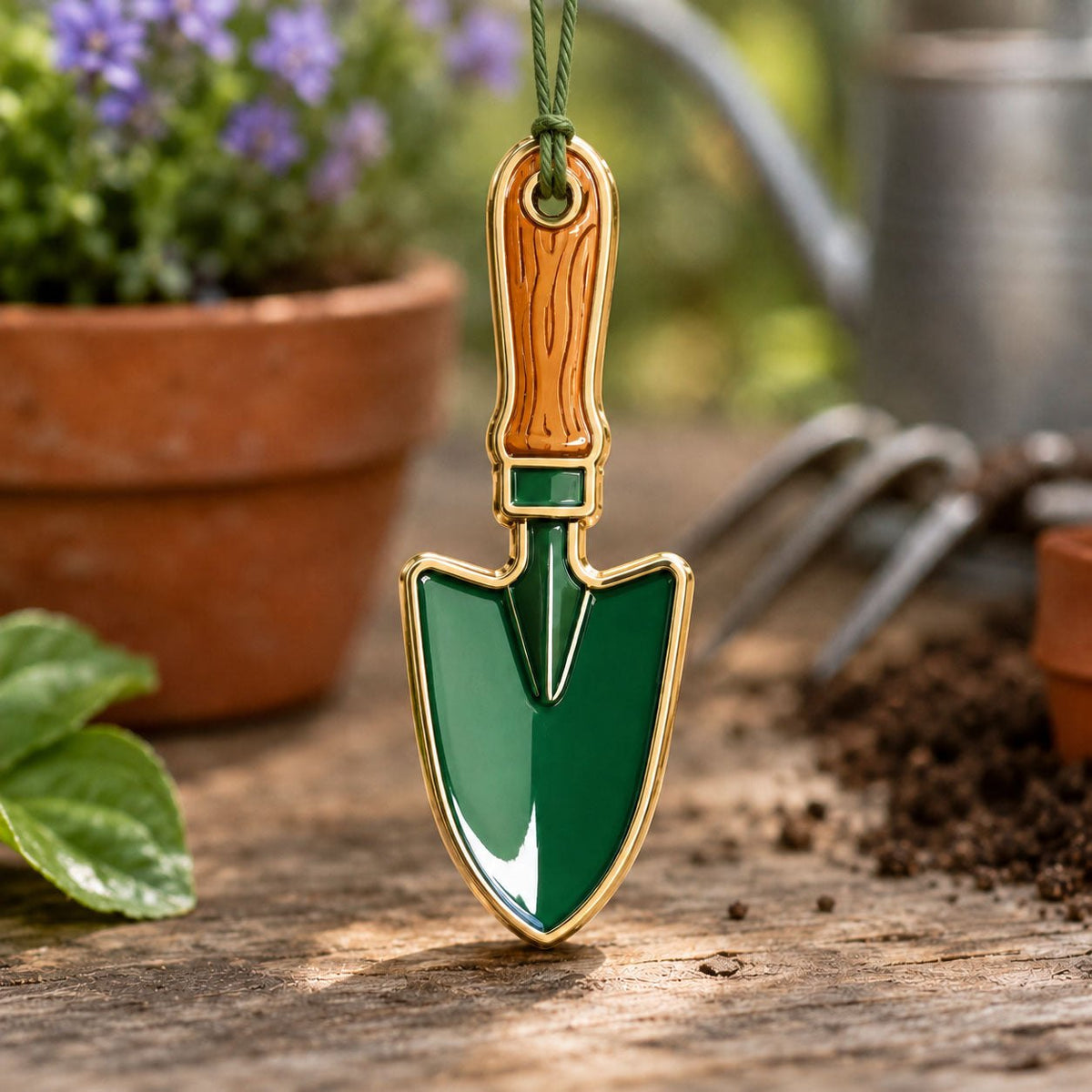 Gardening Shovel Christmas Ornament
