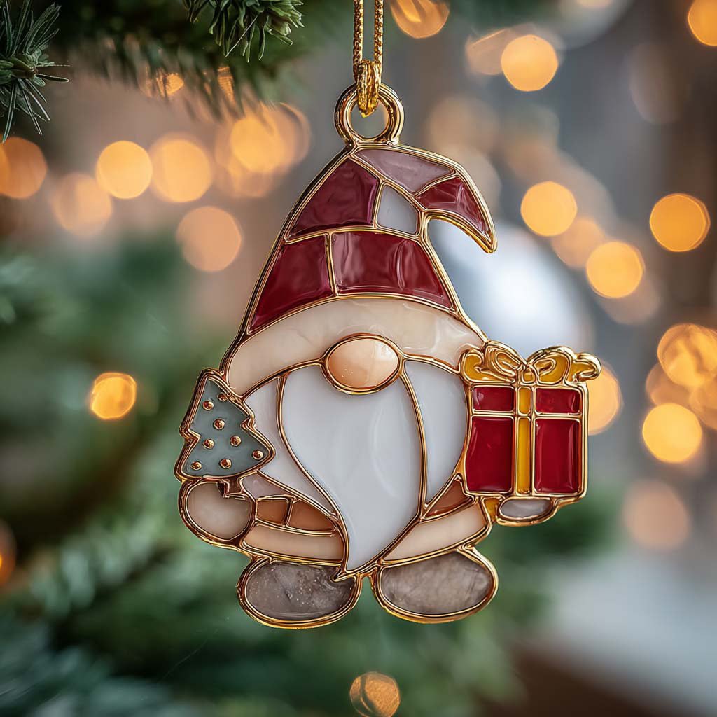 Gentle Winter Friend Christmas Ornament