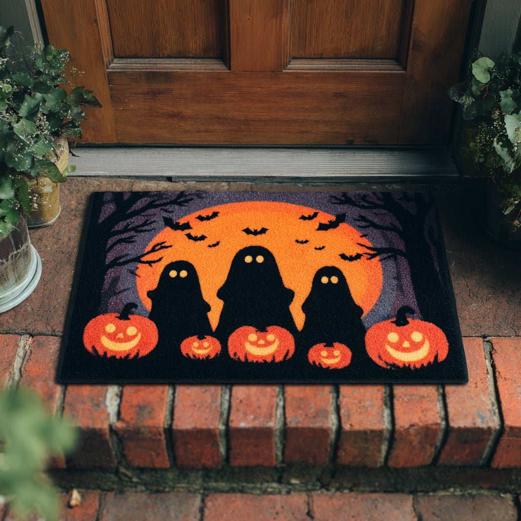 Ghoulish Halloween Doormat - Seasonal Holiday Design | Printed Welcome Doormat