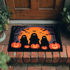 Ghoulish Halloween Doormat - Seasonal Holiday Design | Printed Welcome Doormat