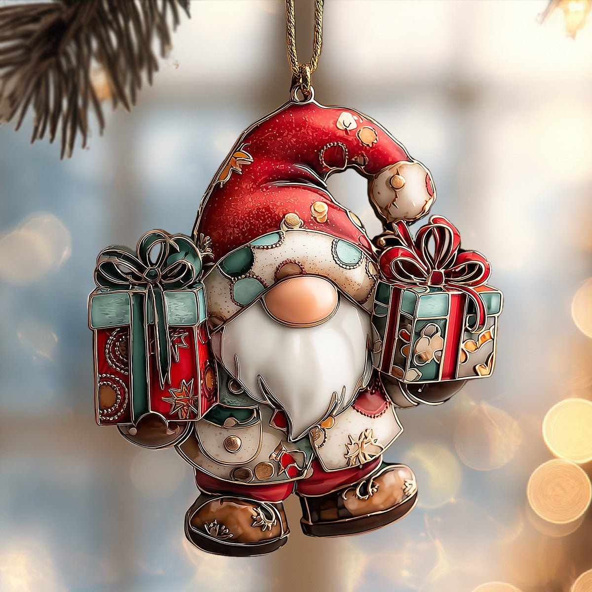 Gift of Joy Christmas Ornament