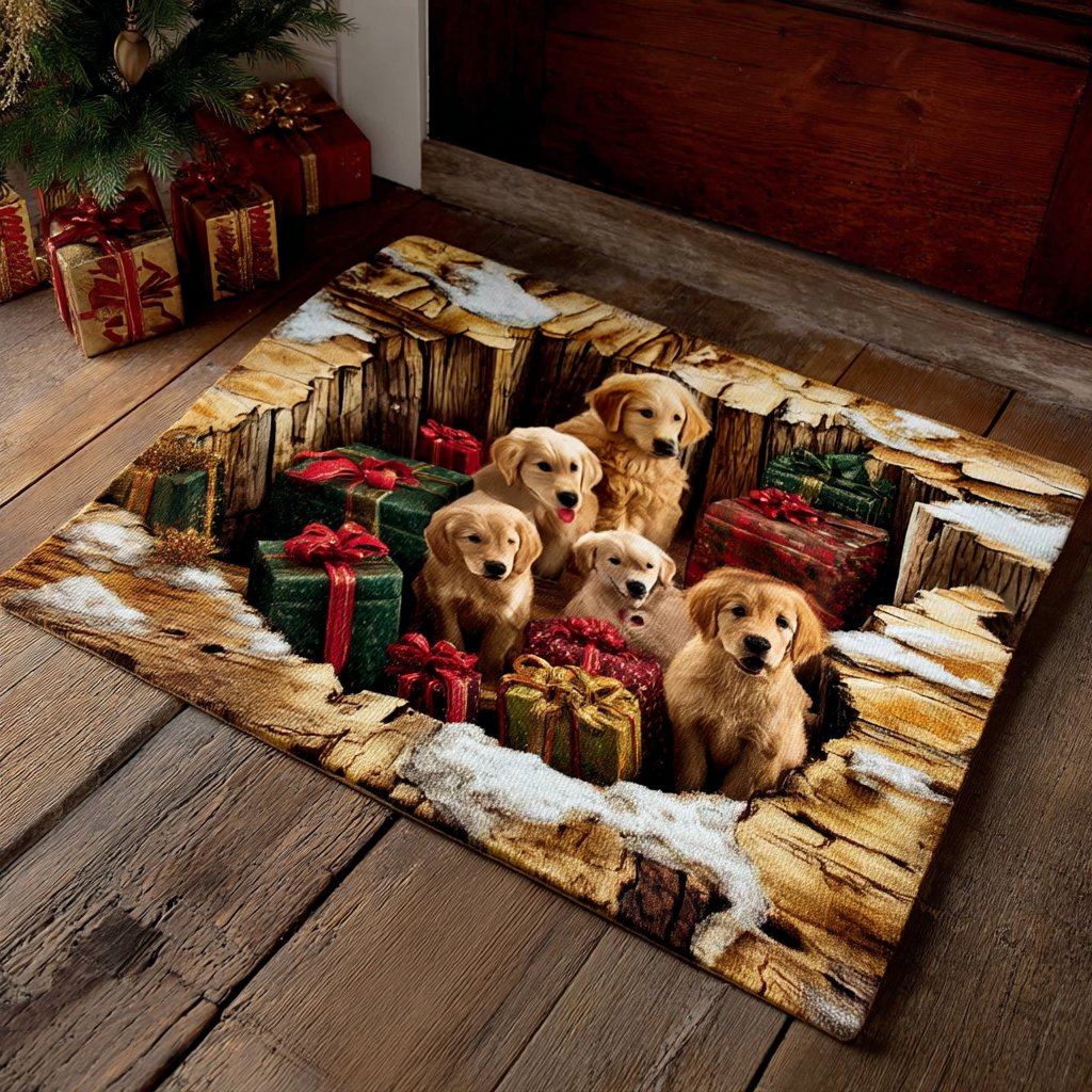 Gift Den Goldens Doormat - Nature Design | Printed Welcome Doormat
