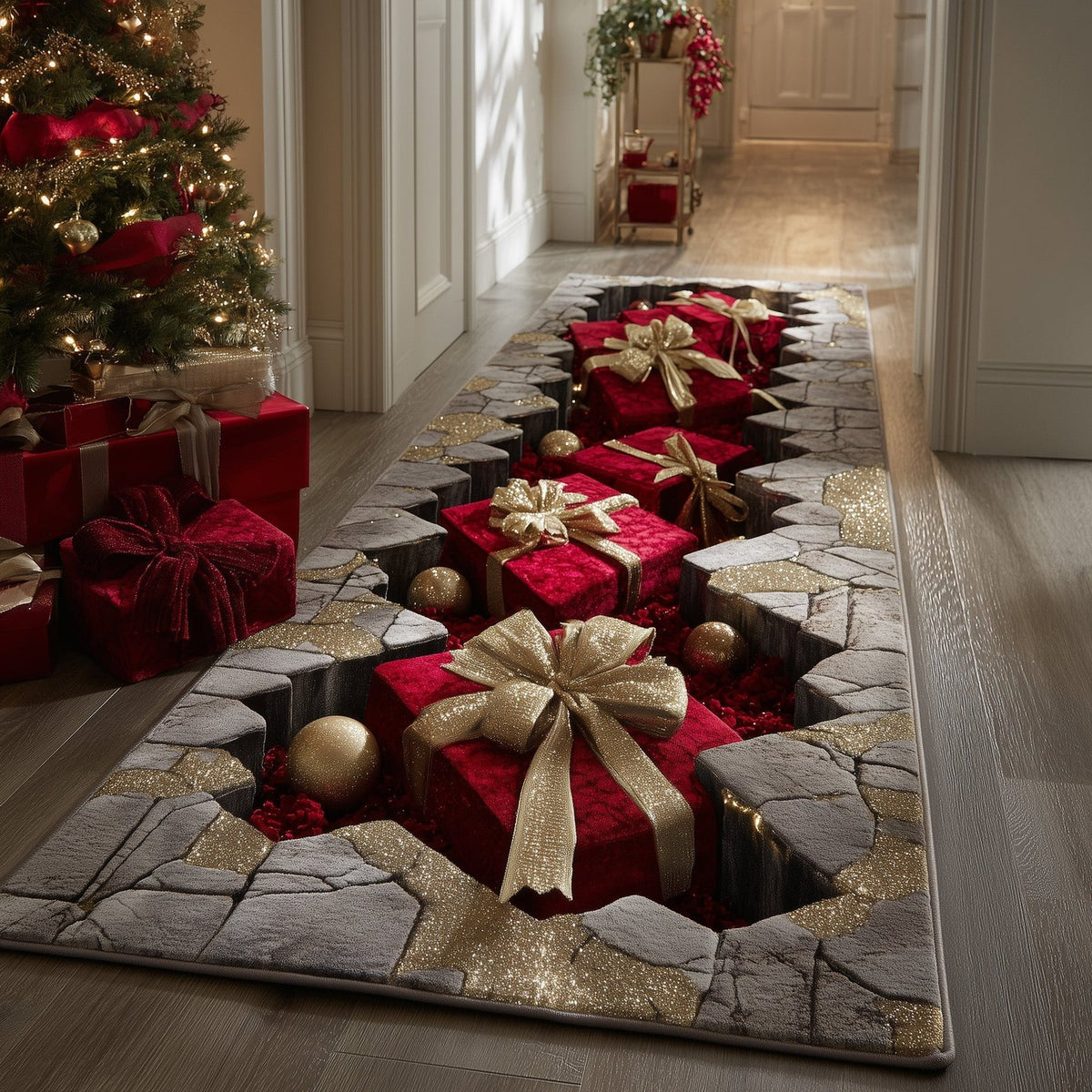 Gift Haven Runner Rug - Nature Design | Serene Runner Rug
