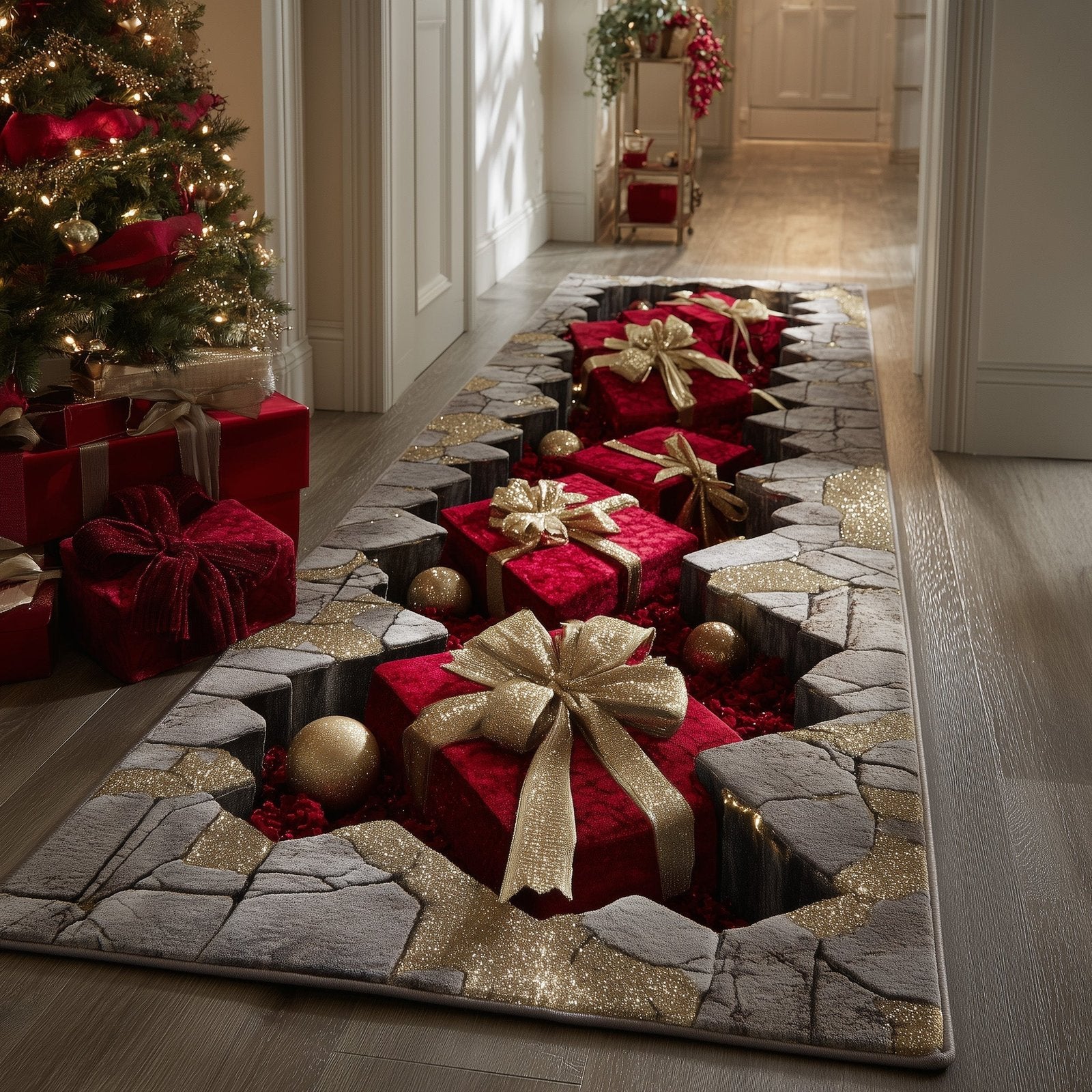 Gift Haven Runner Rug - Nature Design | Serene Runner Rug
