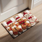 Gingerbread Joy Doormat - Nature Design | Printed Welcome Doormat