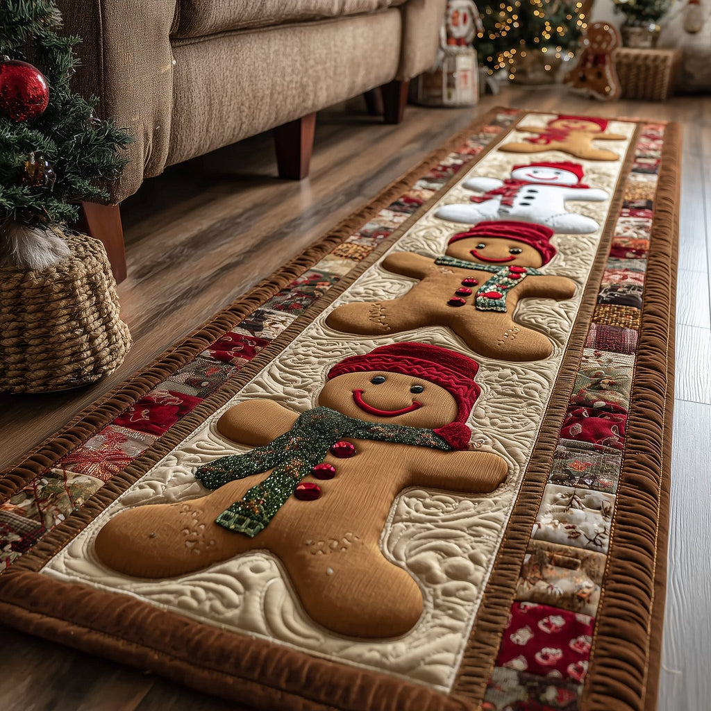 Gingerbread Lane Runner Rug - Nature Design | Serene Runner Rug