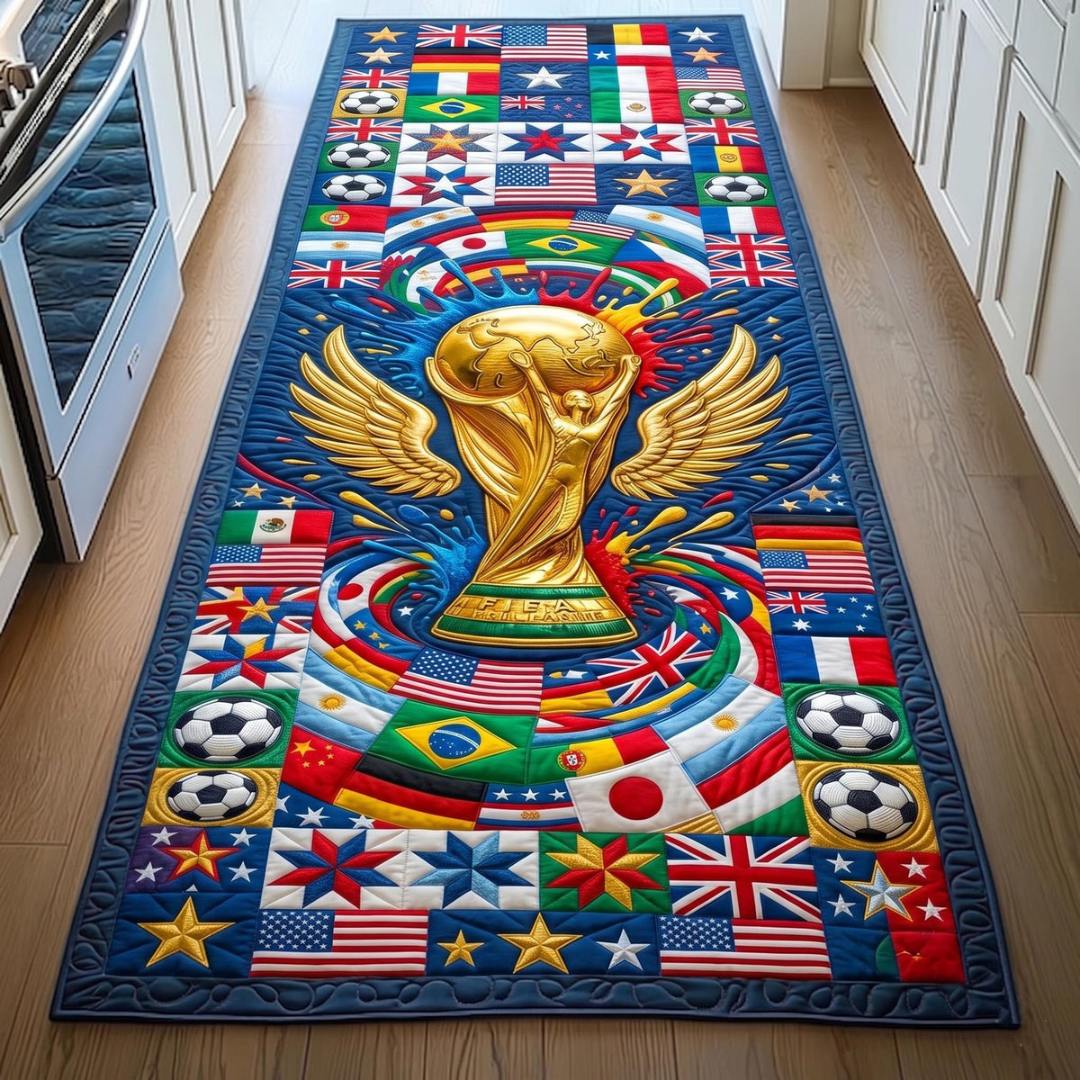 Global Match Runner Rug - Nature Design | Serene Runner Rug
