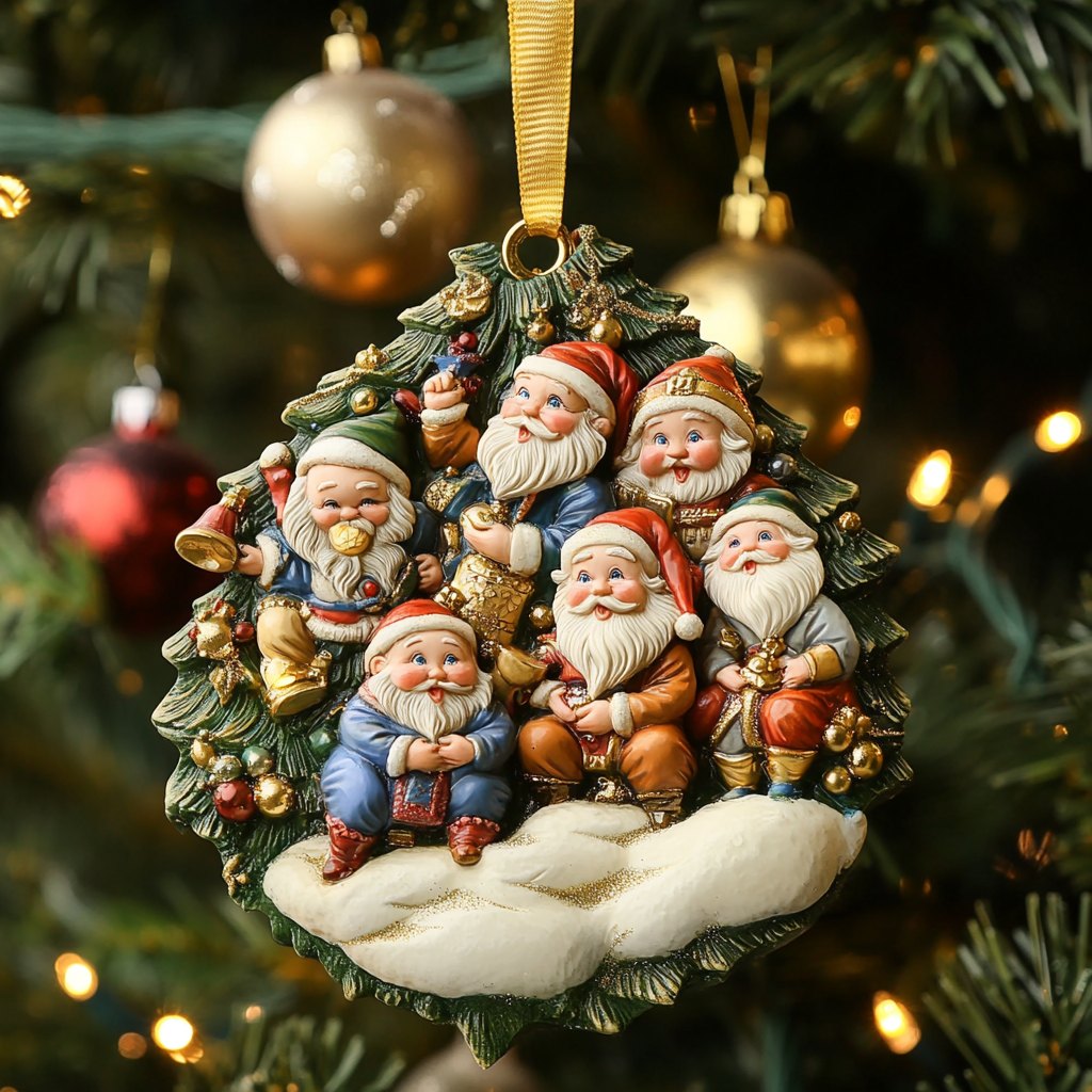 Winter Birdhouse Bliss Christmas Ornament