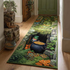 Golden Abyss Keeper Runner Carpet Runner Rug - Cute Pet Design | Animal Printed Runner Rug