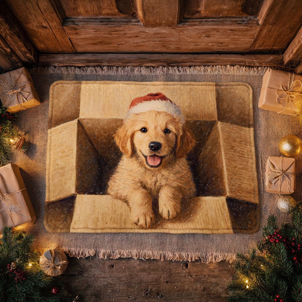 Golden Box Doormat - Nature Design | Printed Welcome Doormat