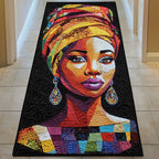 Golden Glow Runner Rug - Nature Design | Serene Runner Rug